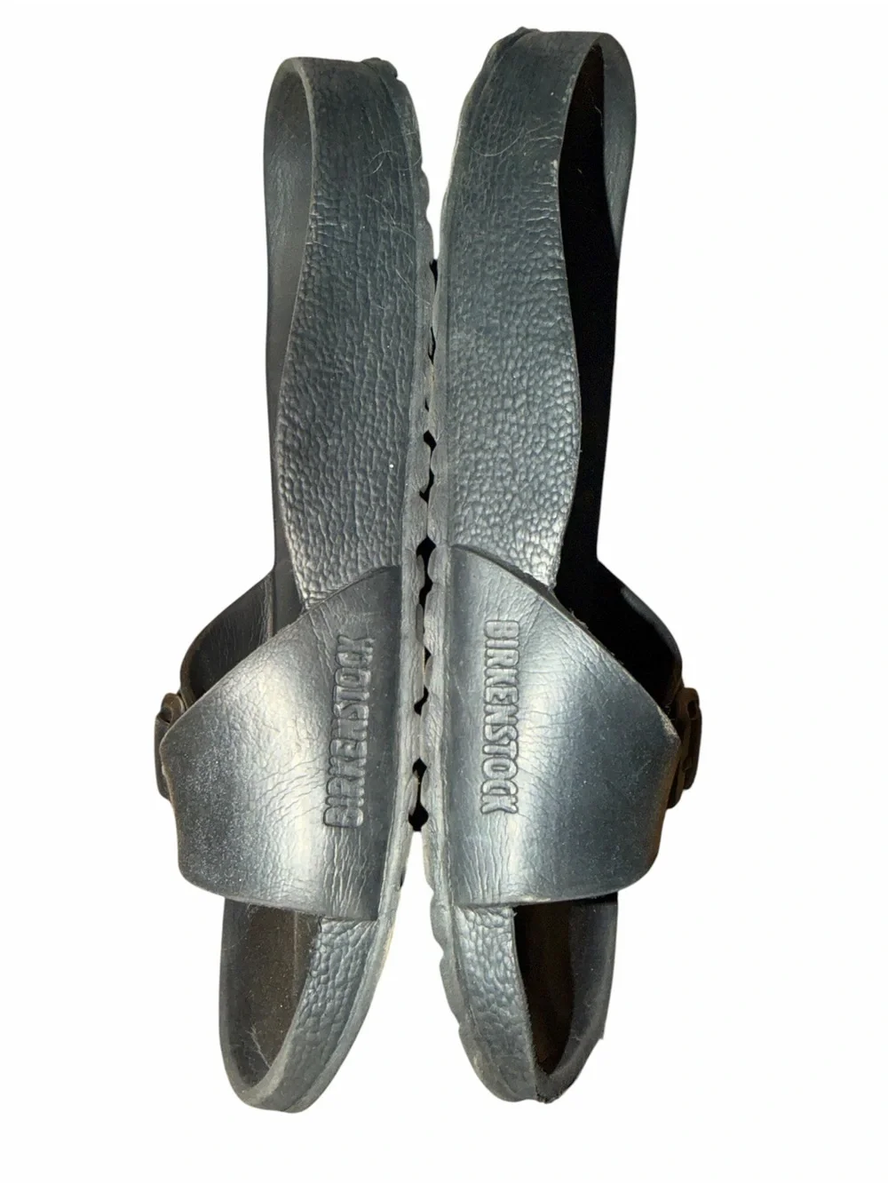 Birkenstock Black Buckle Slide Sandals Size 38